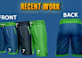 design custom premium quality gym wear 3d mockup merchandise apparel design